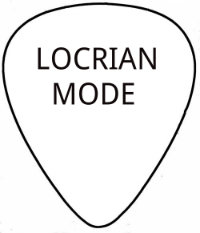 guitar improvise on the locrian mode